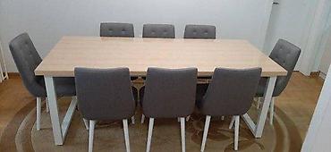 Stilski trpezarijski stolovi: TRPEZARIJSKI STO MODEL M60 | Kontakt telefon 06******** Viber — 13