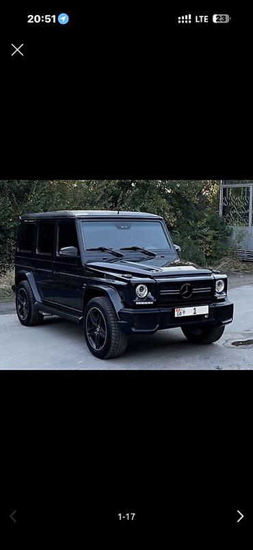 jeep cheroki: Mercedes-Benz G-Class: 2007 г., 5.5 л, Автомат, Бензин, Внедорожник — 1