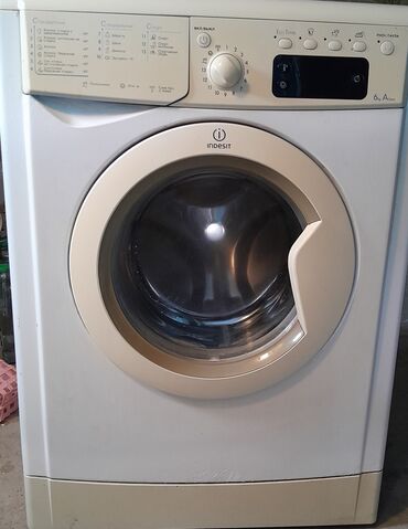 paltaryuyan masin aliram: Paltaryuyan maşın Indesit, 6 kq, İşlənmiş, Avtomat, Qurutma var, Kredit yoxdur, Ünvandan götürmə