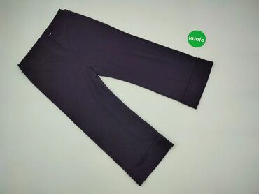 Spodnie 3XL (EU 46), wzór - Jednolity kolor, kolor - Purpurowy