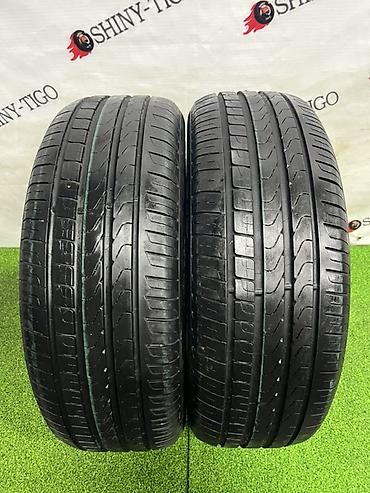 55: Шины 205 / 55 / R 17, Лето, Б/у, Пара, Легковые, Pirelli — 1