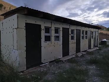 модульный дом ош: 40 тонный контейнер - Одноэтажный блок из 6 отдельных секций под — 1