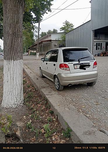 Daewoo Matiz: 2002 г., 0.8 л, Механика, Бензин, Хэтчбэк