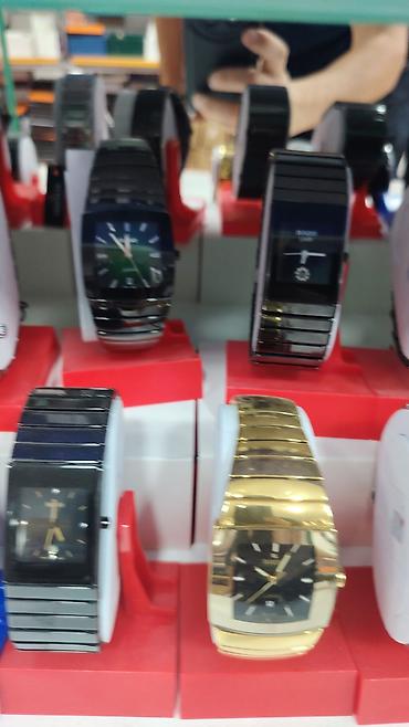 saat kreditle: RADO qol saatları – keramik korpus və bilərzikli, klassik düzbucaqlı — 6