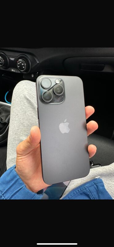 pixel чехол: IPhone 15 Pro Max, Б/у, 256 ГБ, Black Titanium, 86 %