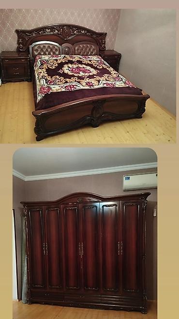 masaüstü çıraq: Klassik üslubda yataq otağı mebeli dəsti Üzərində 1 ədəd listur — 1