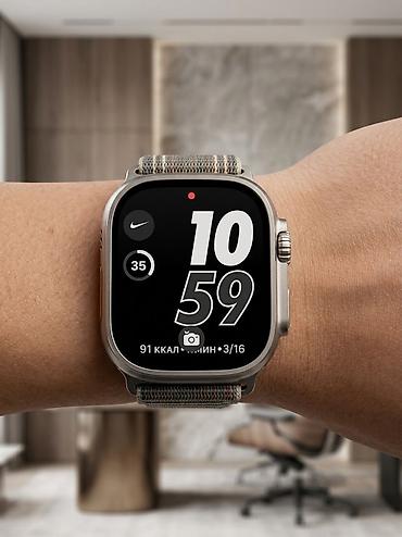айфон эйр 17: Apple Watch Ultra 2 — Оригинал + 4 ремешка в подарок Продаю — 1