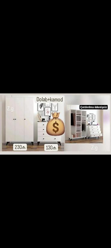 Шкафы: Dolab sifarişlə hazırlanır — 1