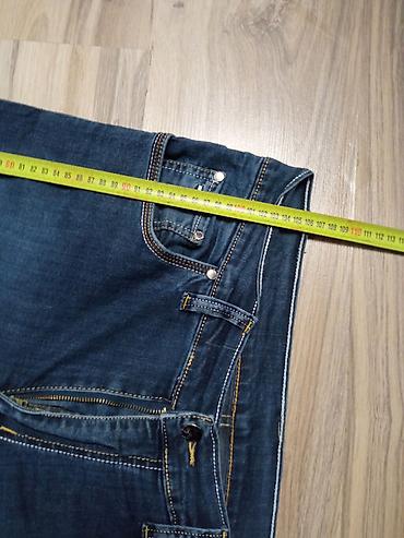 Farmerke: Muške farmerke, tamno plavi denim sa blagim izbledelim efektom — 6