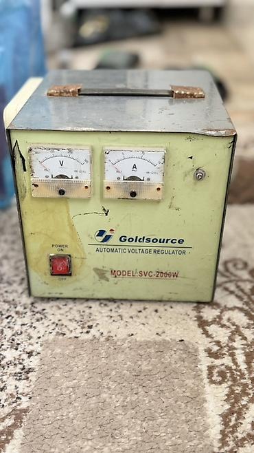 Goldsource Automatic Voltage Regulator – Model: SVC-2000W - Güc lalafo.az -da Goldsource Automatic Voltage Regulator – Model: SVC-2000W - Güc