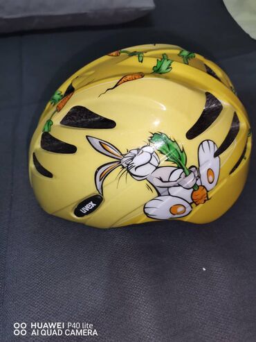 Ostale dečije stvari: Kaciga za bicikl za decu- žuta Kaciga za bicikl veličina XS — 2