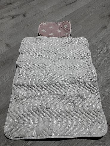 türkmən tekstil: Uşaq üçün qatlanan yumaq/dəyişdirmə altlığı - Material: yumşaq — 2