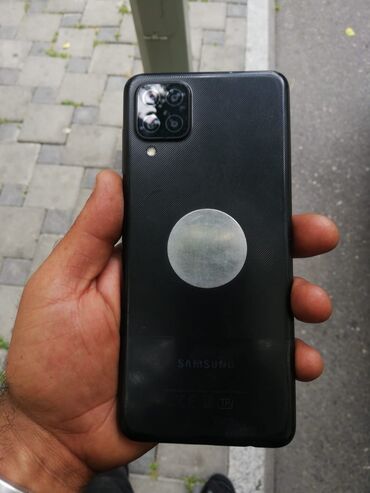 a 12 samsunq: Samsung Galaxy A12, 4 GB, цвет - Черный, Отпечаток пальца
