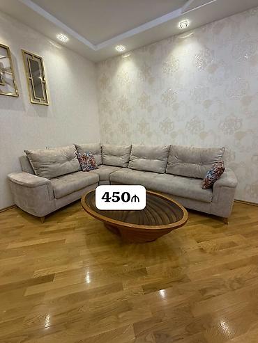 sade divan: Divan satılır 450₼. Açılır bazası var. Ölçüsü 2.2/3.1. Ünvan — 1