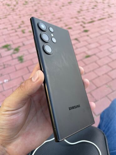 самсунг реплика: Samsung Galaxy S23 Ultra, Б/у, 512 ГБ, цвет - Черный, 2 SIM