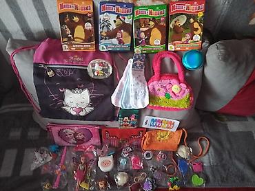 Ostali aksesoari za decu: Set za devojčice ( torbice, šnalice, novčanici, neseser Frozen — 3