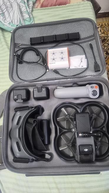 DJI Avata-1 с аксессуарами в фирменном кейсе. Для полетов от первого