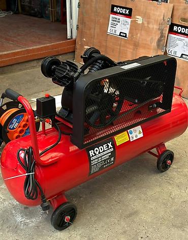 Компрессоры: Компрессор Для покраски, Электрический, Поршневой, Новый — 8