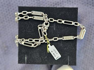 versace qolbaq qizil: Boyunbağı, Versace, Gümüş, 24 g — 8