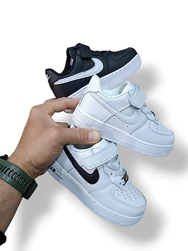 džemperi: Nike air force dečije patike čičak NOVO Novo Brojevi 25 do 30 fb — 1