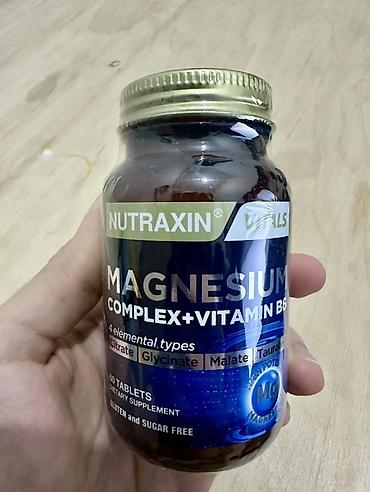 etir qab: Nutraxin Vitals Magnesium Complex + Vitamin B6 – qidadan əlavə — 4