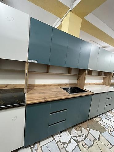 Кухонные гарнитуры: Кухонный гарнитур современного дизайна - Прямые кухонные модули с — 10