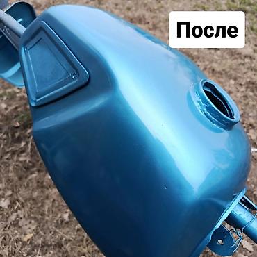 СТО, ремонт транспорта: Крашу мотоциклы, и детали на машины. Не дорого. Стоимость работы-5500 — 3