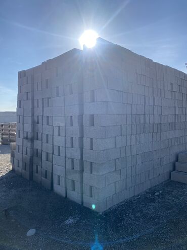 Пескоблок: Пескоблок Гладкий, Заборный, 400x200x200, Платная доставка, Самовывоз — 3