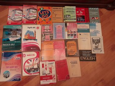 Digər məktəb dərslikləri: Kitablar. Есть еще разные учебники и тесты по всем предметам. Чтобы — 30