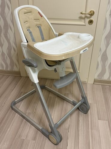 Стульчики для кормления: Стульчик для кормления, Peg perego, Пластик, Другой вид, цвет - Бежевый
