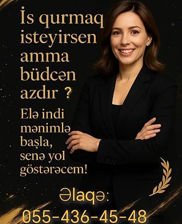 Готовый бизнес: Kiçik büdcə ilə biznes qurmaq üçün fərdi mentorluq və yolxəritəsi — 1