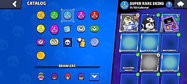 brawl stars 2: Brawl Stars hesabı – geniş skin və irəliləyiş kolleksiyası Hesab — 6