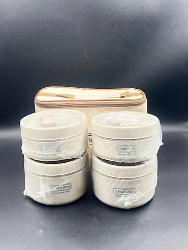 tea: Yemək qabı 4 dənəli (parça qablı) Bu yüksək keyfiyyətli “Yemək qabı 4 — 4
