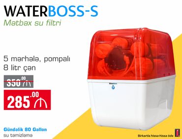 Qabyuyan maşınlar: 💧 WATERBOSS-S Mətbəx Su Filtri – Təmiz Su, Sağlam Həyat! 💧 🔹 5