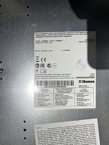 type 1: Встраиваемая электрическая варочная панель Hansa Основные — 4