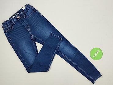 bootcut jeansy: Spodnie jeansowe, 10 lat, 140, stan - Bardzo dobry — 2
