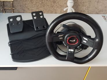 игровой руль: Игровой руль Genius SPEED WHEEL 5. 240°. Состояние нового. Все