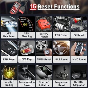 Alati za automobile: THINKCAR Thinkdiag 2 Bluetooth CAN FD OBD2, 1 godina softver, 15 — 7