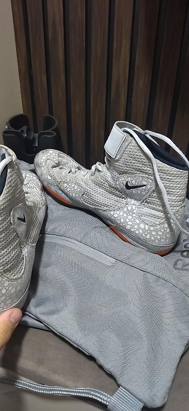 высокие кеды: Высокие боксерские кроссовки Nike (борцовки/ринг-боты) — 3