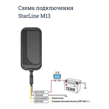 GPS трекеры: GPS текер StarLine M13 Pro для слежения авто с возможностью блокировки — 8