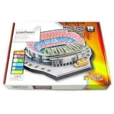 Ostale igračke: 3D Puzzle stadion FK Barselona Nou camp3000 din 3D slagalica — 5