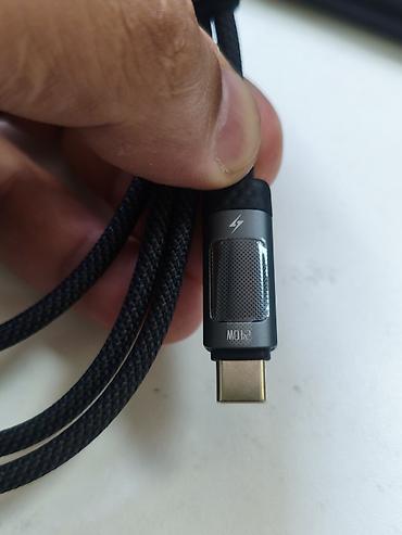 iphone 16 peo: TOOCKI USB4/Thunderbolt 3 kabeli – USB-C → USB-C - Brend: Toocki - — 5