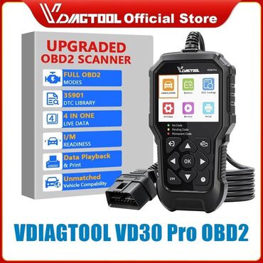 Alati za automobile: NOVO - VDIAGTOOL VD30 Pro OBD2 Dijagnostika VDIAGTOOL VD30 Pro — 9