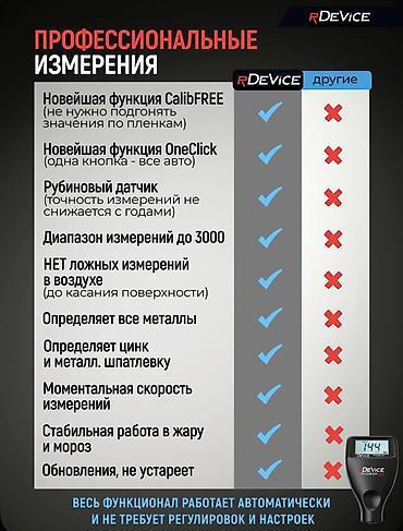 авто толщиномер: Профессиональный толщиномер rDevice PODBOR 001 — новое поколение 2026 — 5