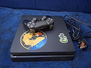 ps konsolu: Sony PlayStation 4 Slim oyun konsolu Komplekt: - PS4 Slim konsolu - 1 — 1