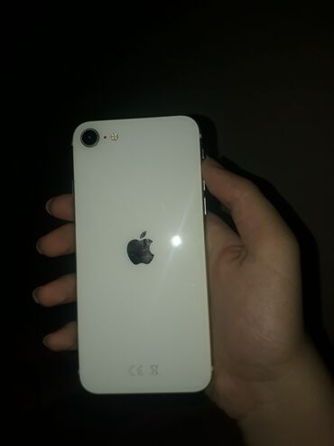 Информатика: IPhone SE 2020, 128 ГБ, White Titanium, Отпечаток пальца