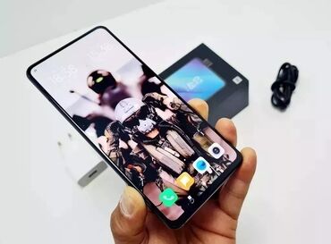 Redmi: Xiaomi, Mi 9T Pro, Б/у, 128 ГБ, цвет - Черный, 2 SIM