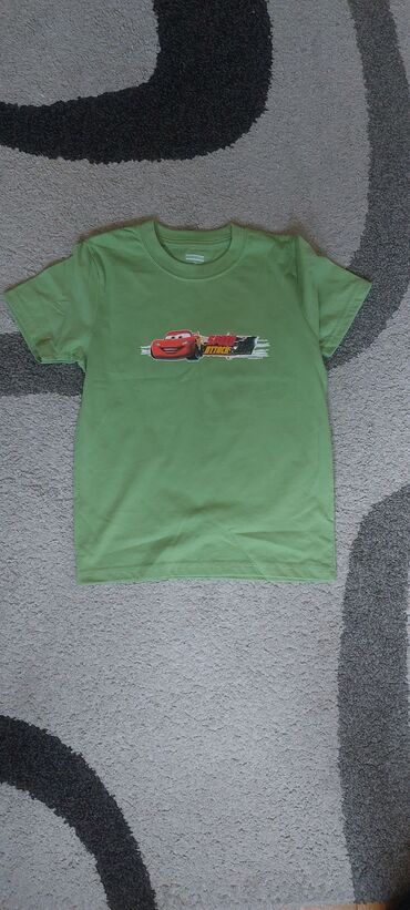 tek flis za decu: Round neck, Short sleeve, 122-128