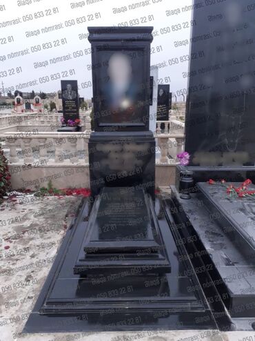 Başqa xidmətlər: Mezar - qebir daşları : Hər növ məzar,qəbir,heykel daşlarının — 14