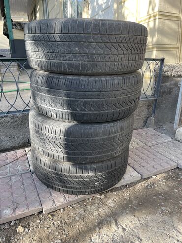 диски на семерку: Шины 215 / 55 / R 17, Лето, Б/у, Комплект, Continental